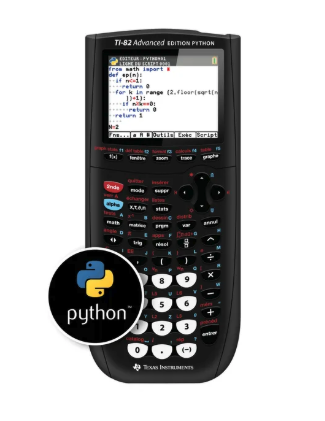 Calculatrice TI-82 Advanced Ed Python Texas Instrument